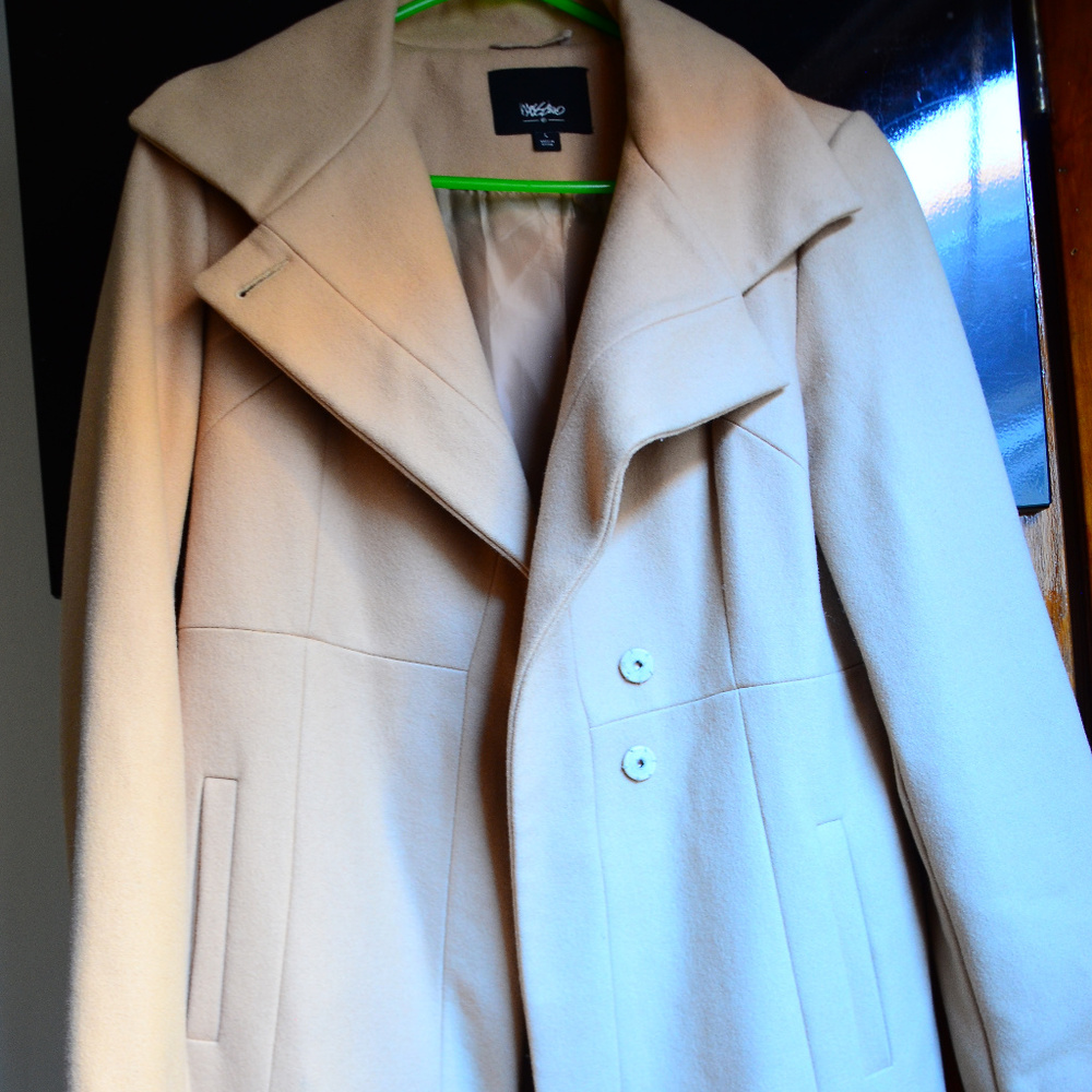 Mossimo beige coat
